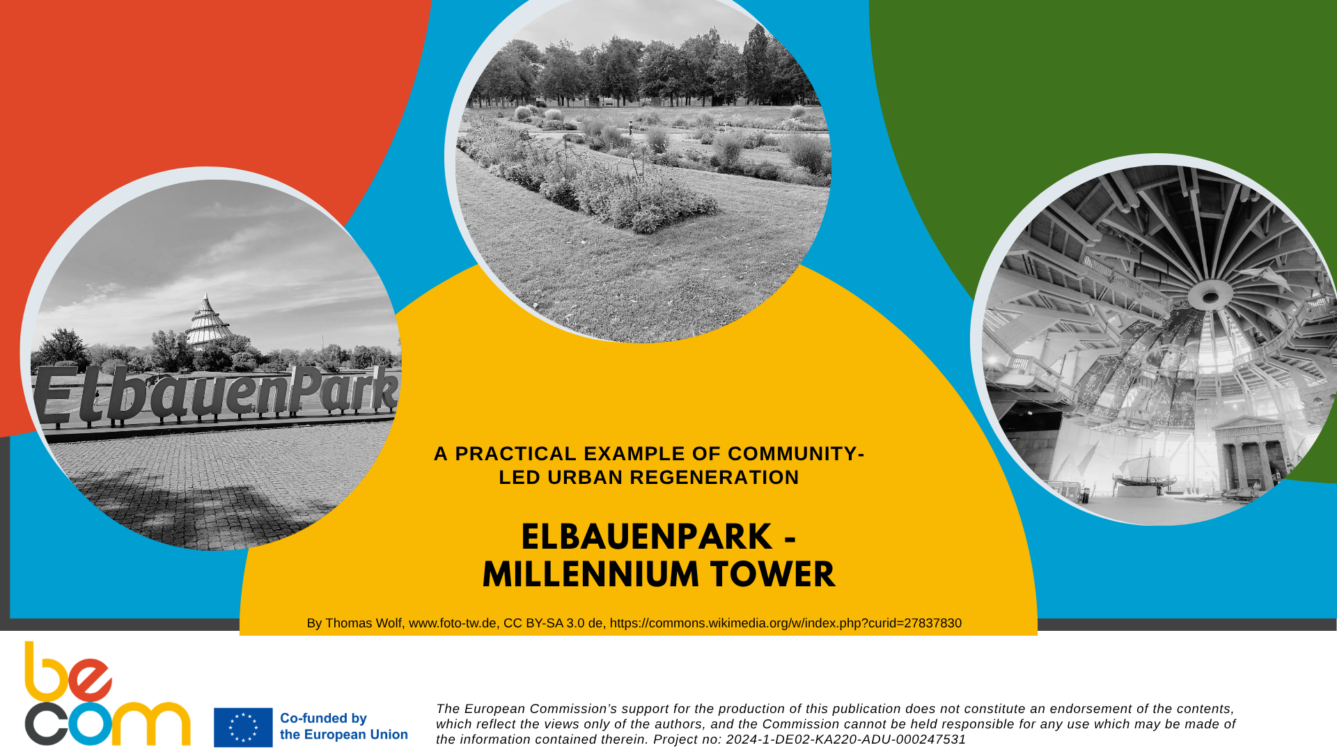 CG1: Elbauenpark – Millennium Tower Magdeburg