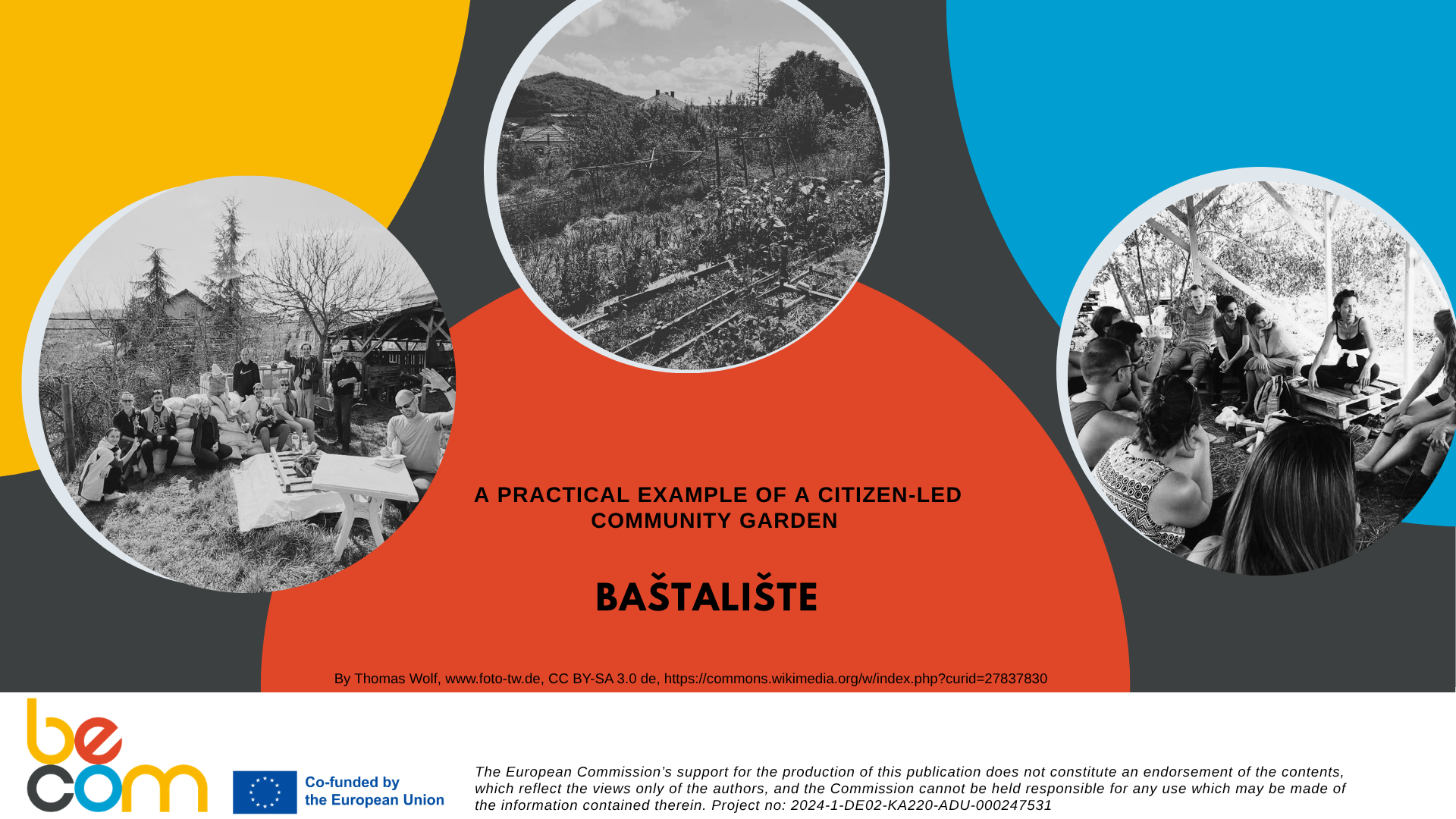 CG3: Baštalište – the First Formal Community Garden in Serbia